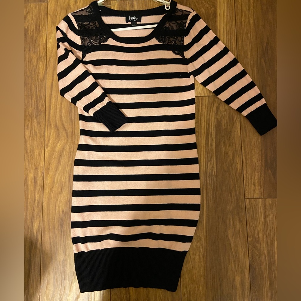 Small knit sweater dress